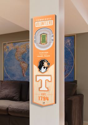 YouTheFan NCAA Tennessee Volunteers 3D Stadium 8x32 Banner - Neyland Stadium