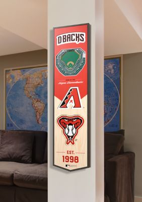 YouTheFan MLB Arizona Diamondbacks 3D Stadium 8x32 Banner - Chase Field