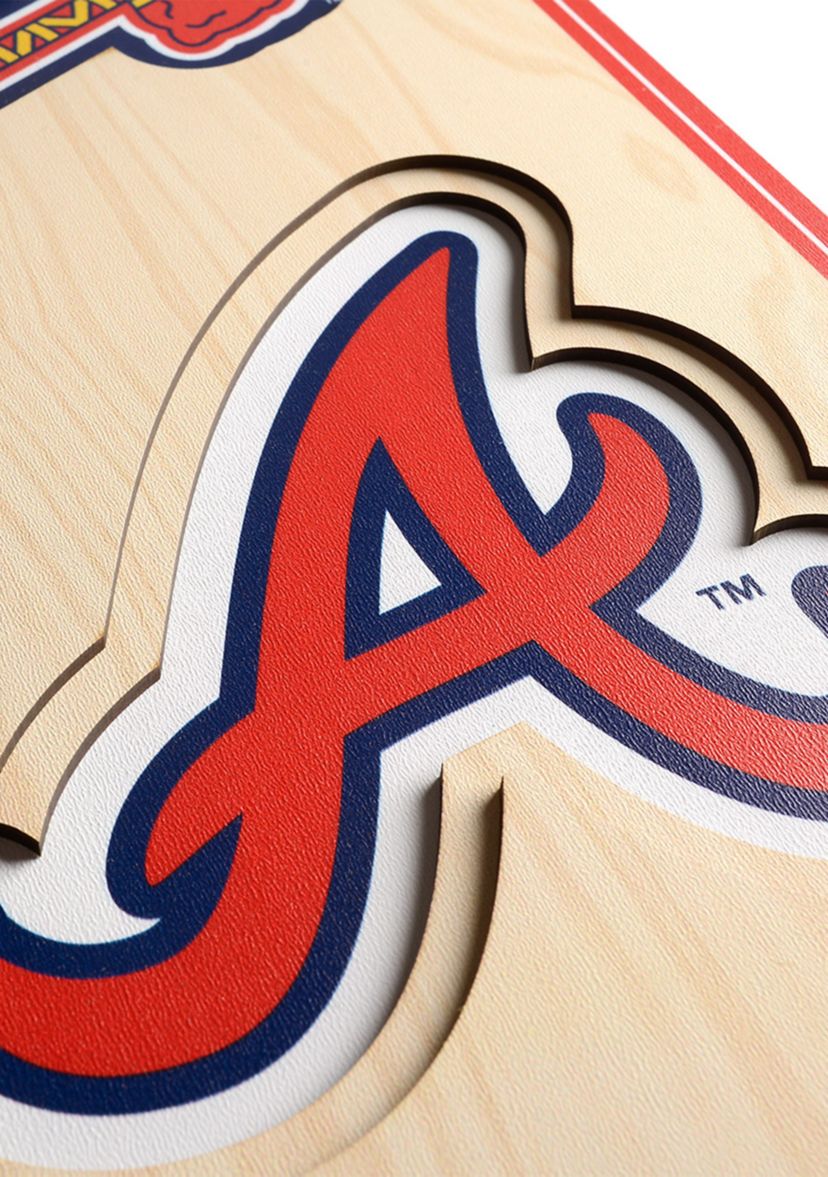 YouTheFan MLB Atlanta Braves 3D Stadium 8x32 Banner - SunTrust Park