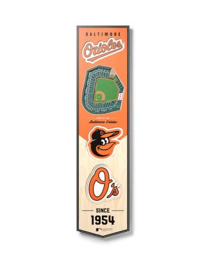 YouTheFan MLB Baltimore Orioles 3D Stadium 8x32 Banner - Oriole Park at Camden Yards