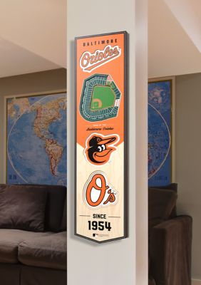 YouTheFan MLB Baltimore Orioles 3D Stadium 8x32 Banner - Oriole Park at Camden Yards