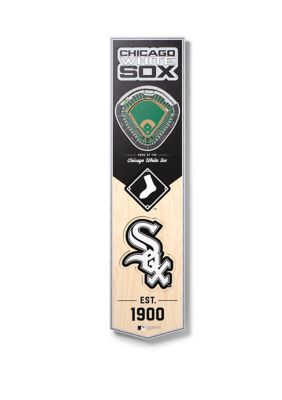 YouTheFan MLB Chicago White Sox 3D Stadium 8x32 Banner - Guaranteed Rate Field