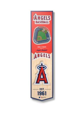 YouTheFan MLB Los Angeles Angels 3D Stadium 8x32 Banner - Angel Stadium of Anaheim