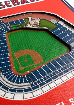 YouTheFan MLB Los Angeles Angels 3D Stadium 8x32 Banner - Angel Stadium of Anaheim