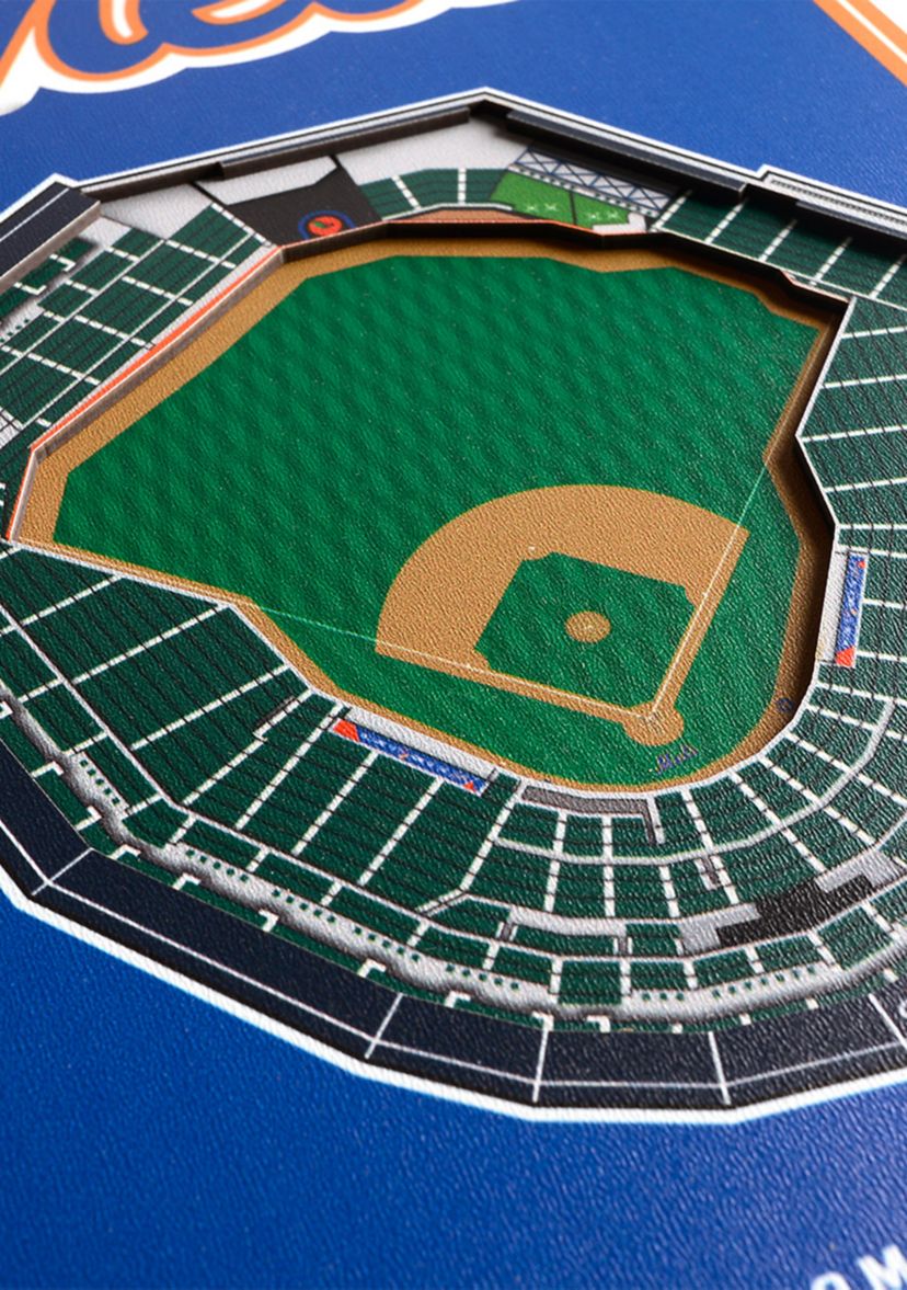 YouTheFan MLB New York Mets 3D Stadium 8x32 Banner - Citi Field