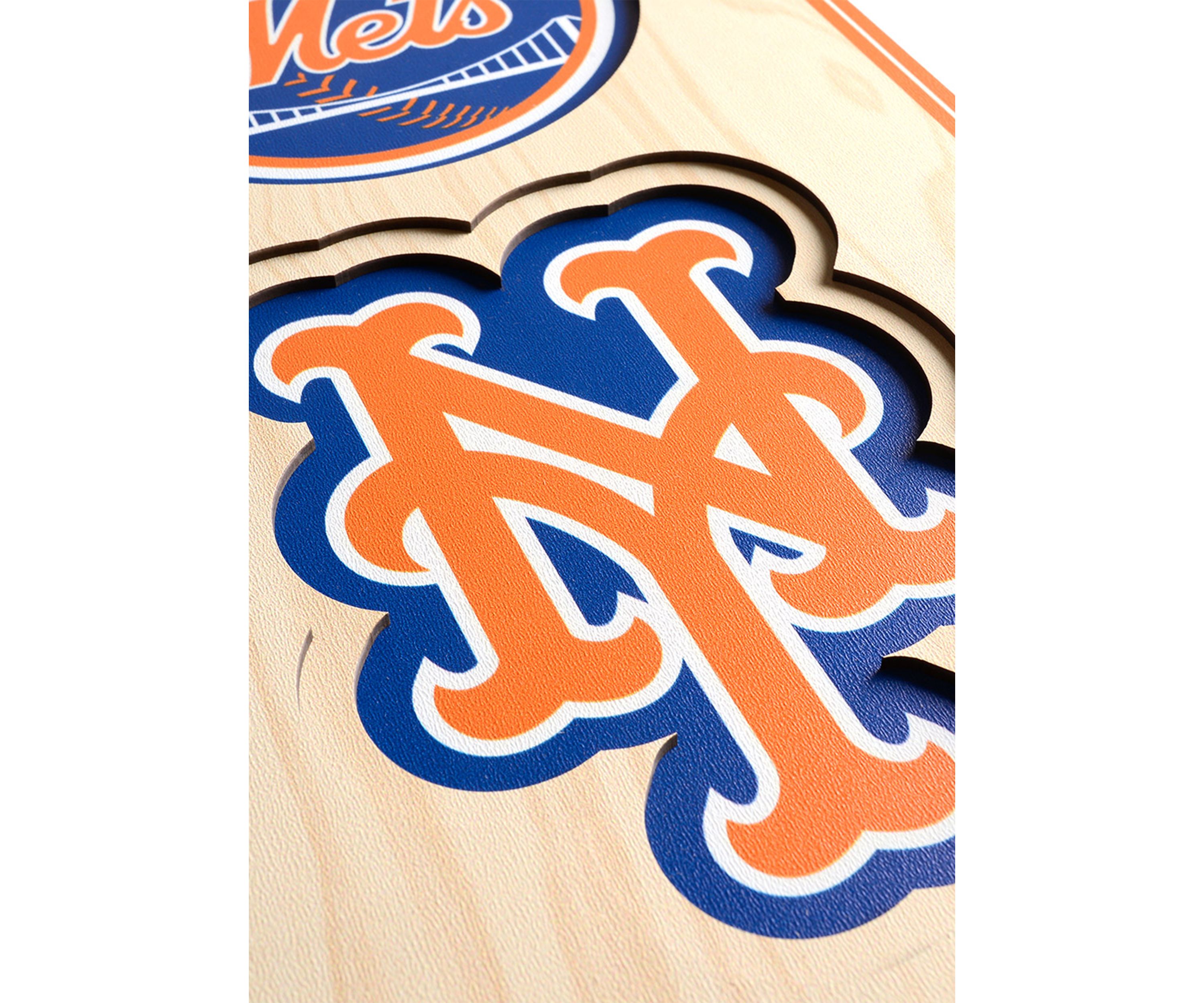 YouTheFan MLB New York Mets 3D Stadium 8x32 Banner - Citi Field