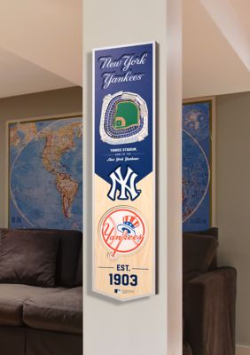 YouTheFan MLB New York Yankees 3D Stadium 8x32 Banner - Yankee Stadium