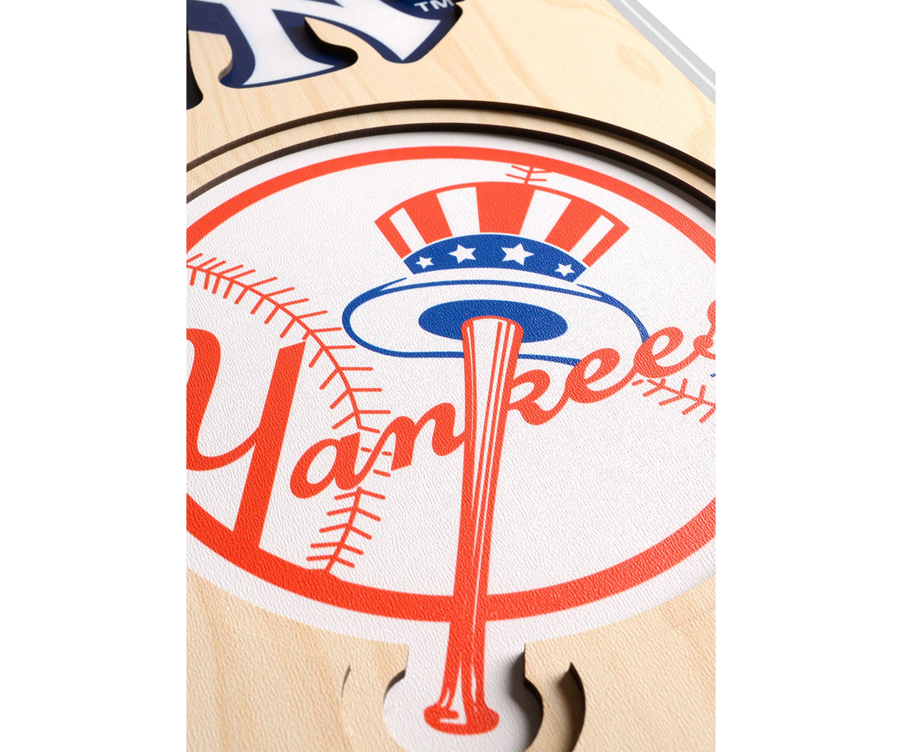 YouTheFan MLB New York Yankees 3D Stadium 8x32 Banner - Yankee Stadium
