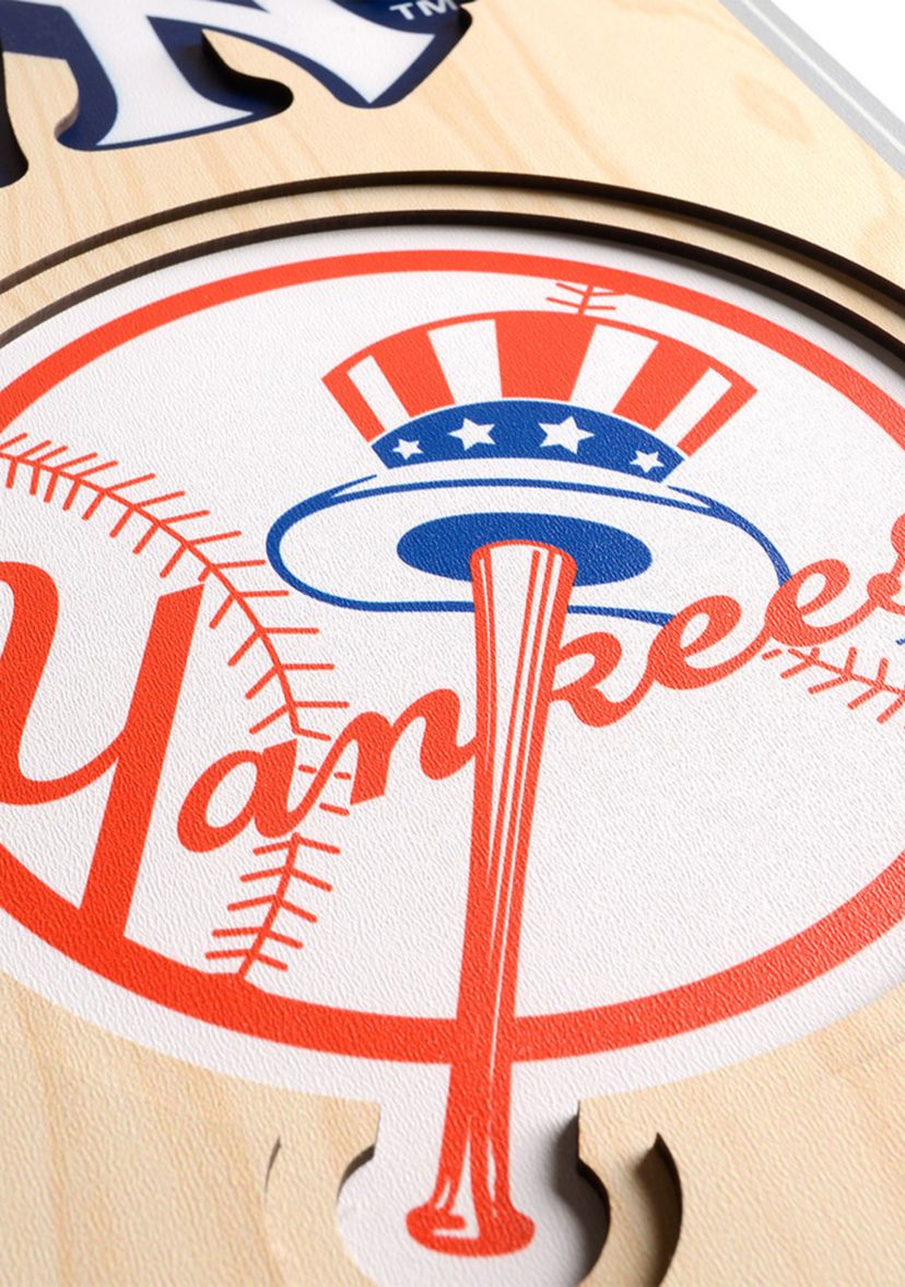 YouTheFan MLB New York Yankees 3D Stadium 8x32 Banner - Yankee Stadium