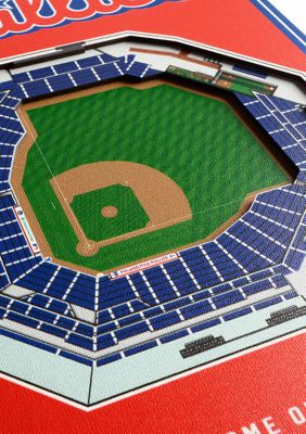 YouTheFan MLB Philadelphia Phillies 3D Stadium 8x32 Banner - Citizens Bank Park