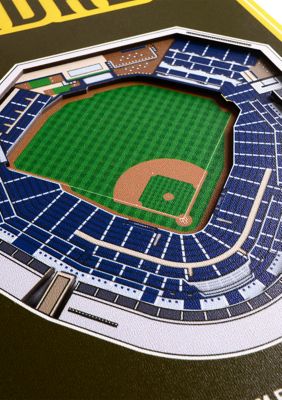 YouTheFan MLB San Diego Padres 3D Stadium 8x32 Banner - Petco Park