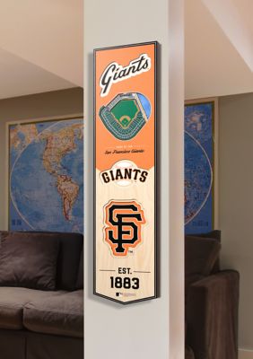 YouTheFan MLB San Francisco Giants 3D Stadium 8x32 Banner - Oracle Park