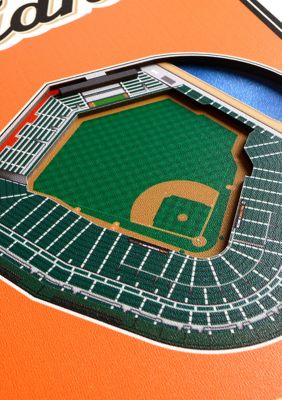 YouTheFan MLB San Francisco Giants 3D Stadium 8x32 Banner - Oracle Park