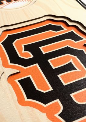 YouTheFan MLB San Francisco Giants 3D Stadium 8x32 Banner - Oracle Park