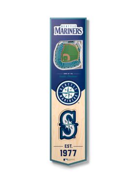 YouTheFan MLB Seattle Mariners 3D Stadium 8x32 Banner - T-Mobile Park