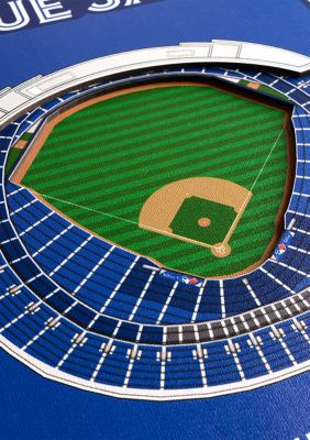 YouTheFan MLB Toronto Blue Jays 3D Stadium 8x32 Banner - Rogers Centre