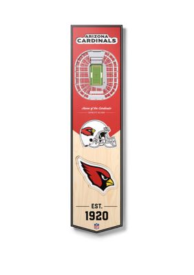 YouTheFan NFL Arizona Cardinals 3D Stadium 8x32 Banner - University of Phoenix Stadium