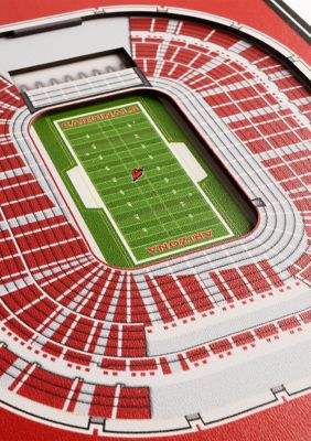 YouTheFan NFL Arizona Cardinals 3D Stadium 8x32 Banner - University of Phoenix Stadium