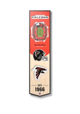 YouTheFan NFL Atlanta Falcons 3D Stadium 8x32 Banner - Benz Stadium