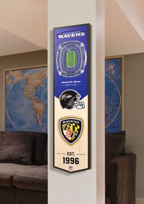 YouTheFan NFL Baltimore Ravens 3D Stadium 8x32 Banner - M&T Bank Stadium