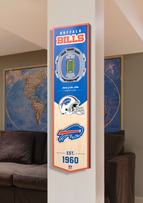 YouTheFan NFL Buffalo Bills 3D Stadium 8x32 Banner - New Era Field