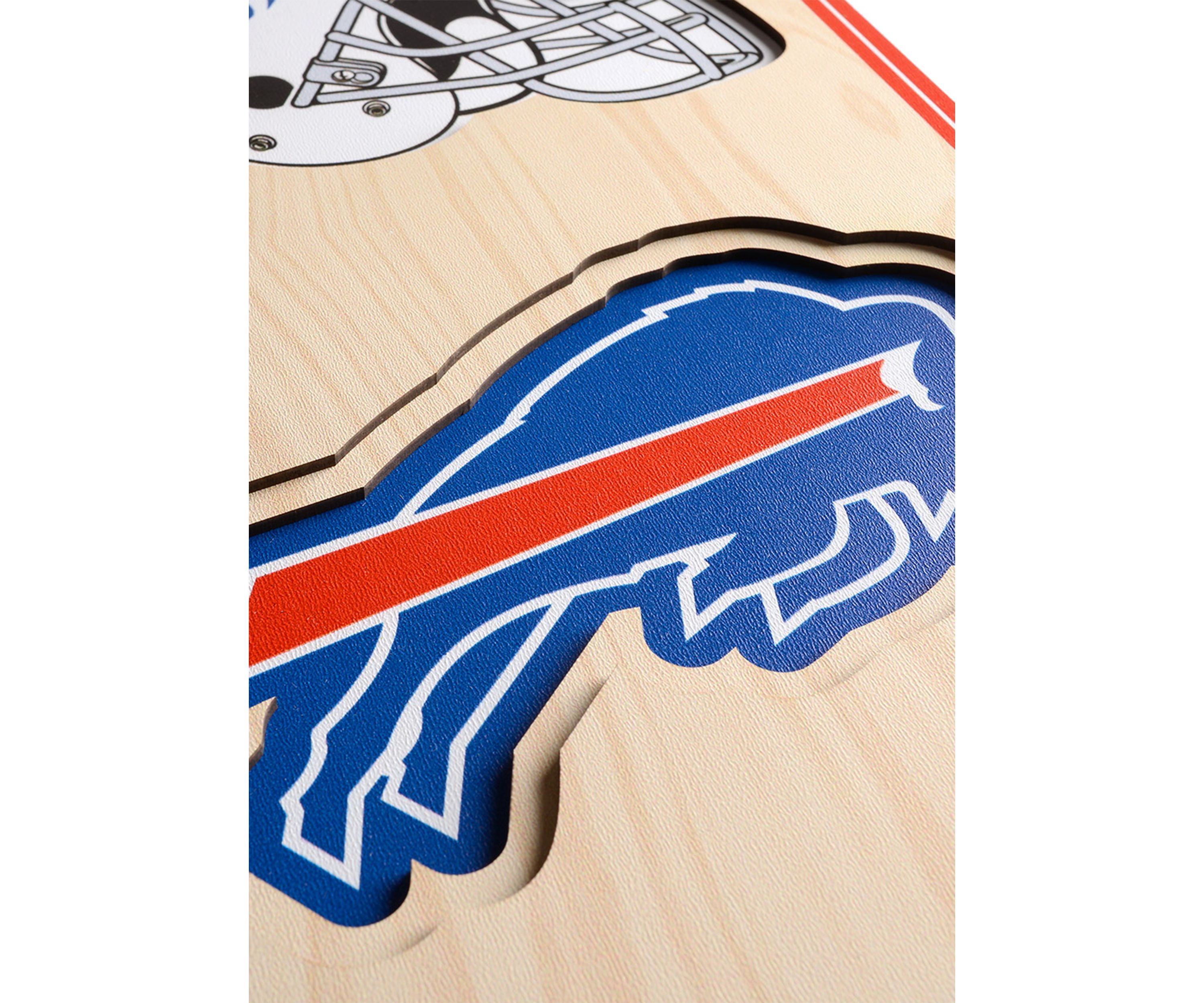 YouTheFan NFL Buffalo Bills 3D Stadium 8x32 Banner - New Era Field