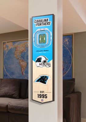 YouTheFan NFL Carolina Panthers 3D Stadium 8x32 Banner - Bank of America Stadium