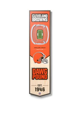 YouTheFan NFL Cleveland Browns 3D Stadium 8x32 Banner - FirstEnergy Stadium