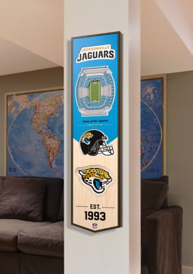 YouTheFan NFL Jacksonville Jaguars 3D Stadium 8x32 Banner - TIAA Bank Field