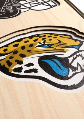 YouTheFan NFL Jacksonville Jaguars 3D Stadium 8x32 Banner - TIAA Bank Field