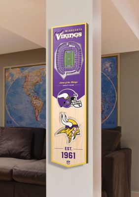 YouTheFan NFL Minnesota Vikings 6 in. x 19 in. 3D Stadium Banner-U.S. Bank  Stadium 0954088 - The Home Depot