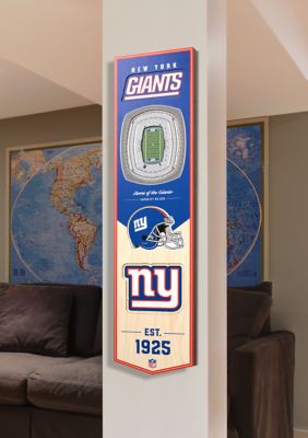 YouTheFan NFL New York Giants 3D Stadium 8x32 Banner - MetLife Stadium