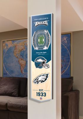 YouTheFan NFL Philadelphia Eagles 3D Stadium 8x32 Banner - Lincoln Financial Field