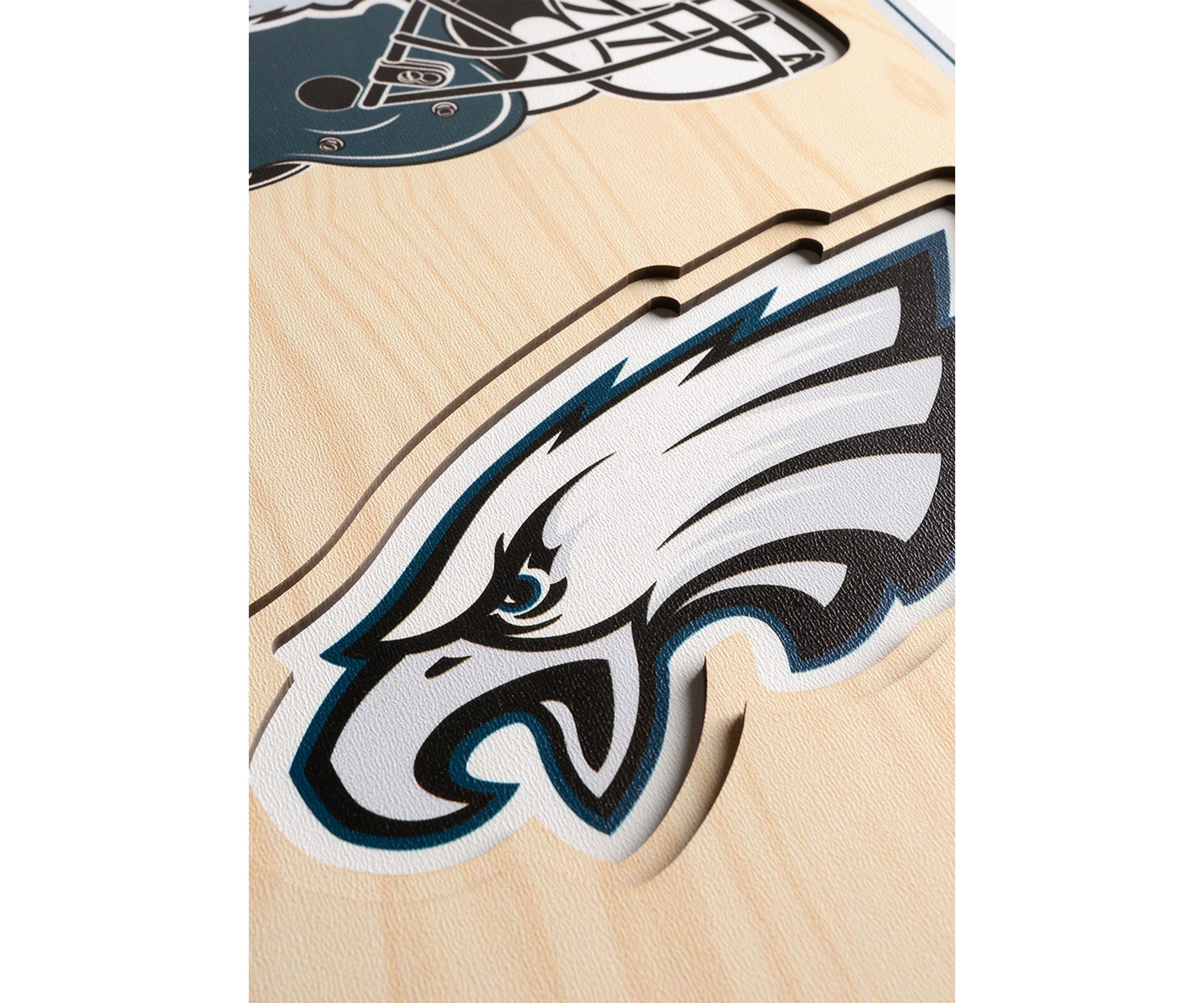 YouTheFan NFL Philadelphia Eagles 3D Stadium 8x32 Banner - Lincoln Financial Field