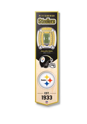 YouTheFan NFL Pittsburgh Steelers 3D Stadium 8x32 Banner - Heinz Field -  7601676952893