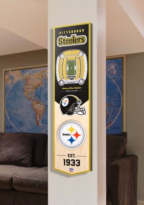 YouTheFan NFL Pittsburgh Steelers 3D Stadium 8x32 Banner - Heinz Field