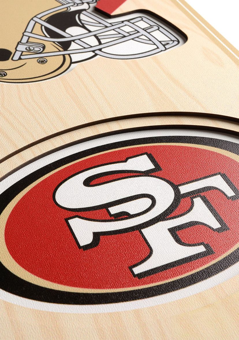 YouTheFan NFL San Francisco 49ers 3D Stadium 8x32 Banner - Levis Stadium