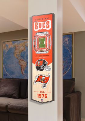 YouTheFan NFL Tampa Bay Buccaneers 3D Stadium 8x32 Banner - Raymond James Stadium