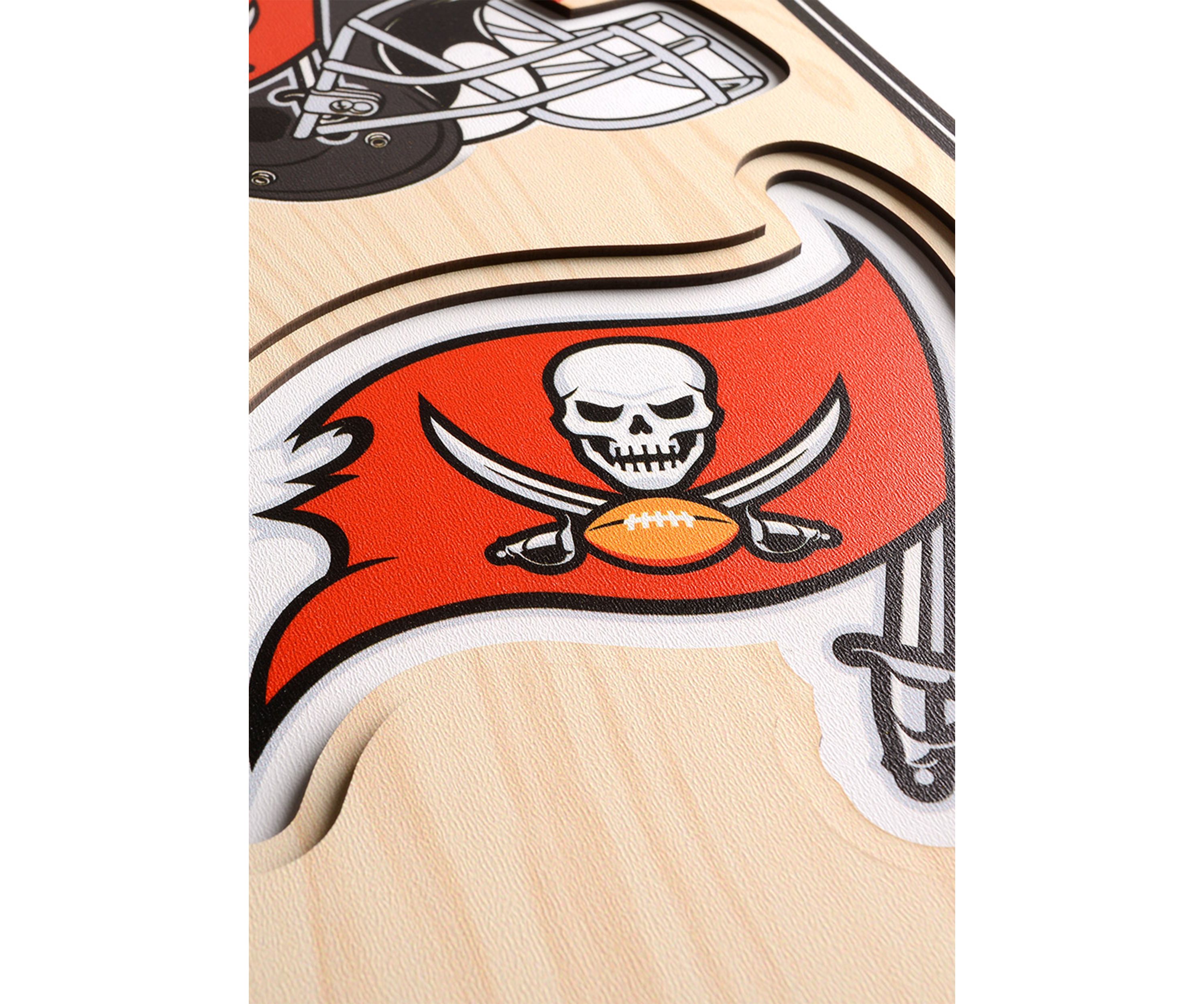 YouTheFan NFL Tampa Bay Buccaneers 3D Stadium 8x32 Banner - Raymond James Stadium