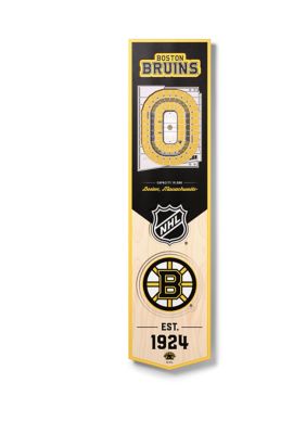 YouTheFan NHL Boston Bruins 3D Stadium 8x32 Banner - TD Garden