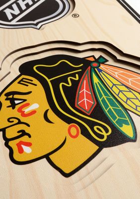 YouTheFan NHL Chicago Blackhawks 3D Stadium 8x32 Banner - United Center