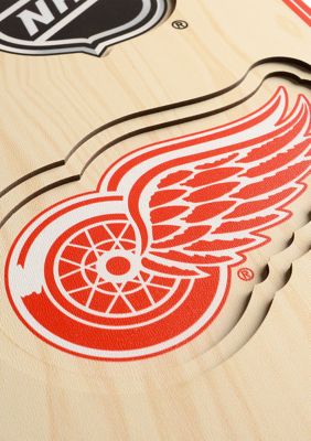 YouTheFan NHL Detroit Red Wings 3D Stadium 8x32 Banner - Little Caesars Arena