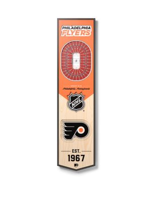 Youthefan Nhl Philadelphia Flyers 3D Stadium 8X32 Banner - Wells Fargo Center