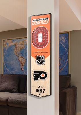 YouTheFan NHL Philadelphia Flyers 3D Stadium 8x32 Banner - Wells Fargo Center