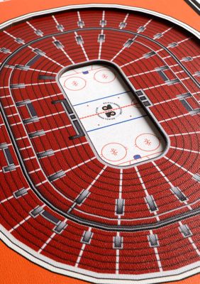 YouTheFan NHL Philadelphia Flyers 3D Stadium 8x32 Banner - Wells Fargo Center
