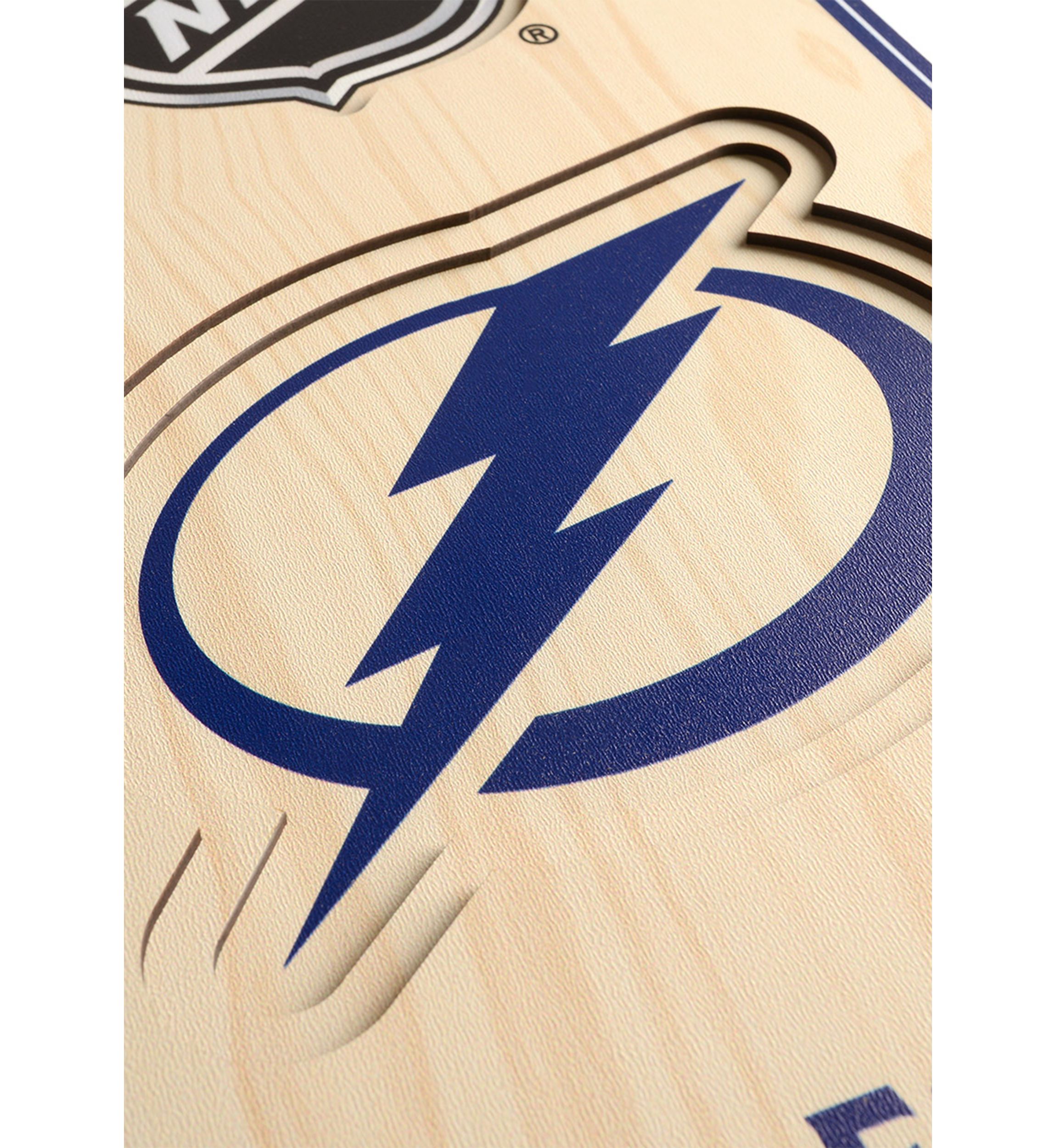 YouTheFan NHL Tampa Bay Lightning 3D Stadium 8x32 Banner - Amalie Arena