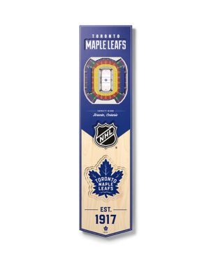 YouTheFan NHL Toronto Maple Leafs 3D Stadium 8x32 Banner - Scotiabank Arena