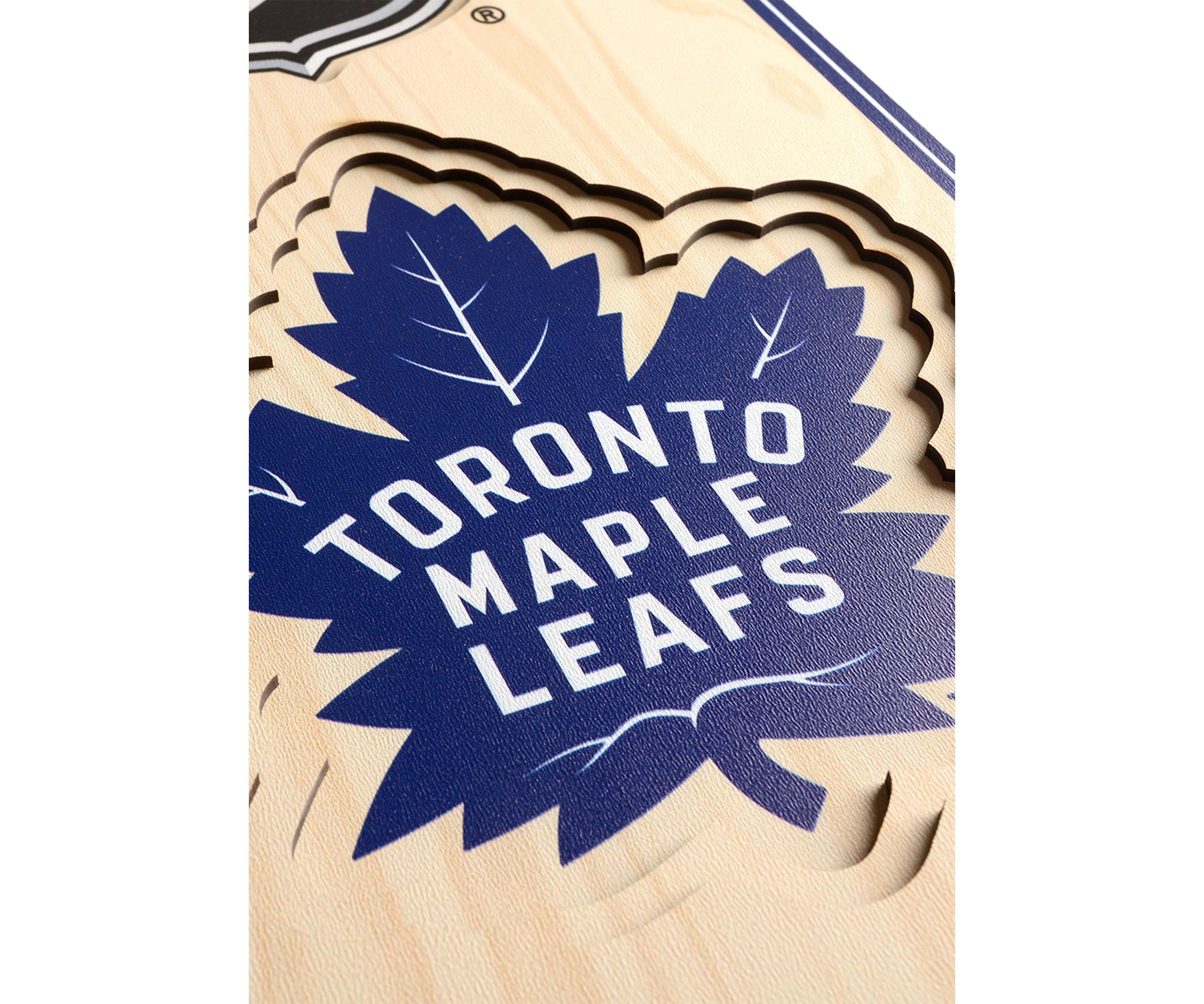 YouTheFan NHL Toronto Maple Leafs 3D Stadium 8x32 Banner - Scotiabank Arena