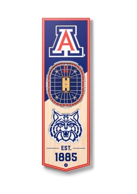 YouTheFan NCAA Arizona Wildcats 3D Stadium 6x19 Banner - McKale Memorial Center