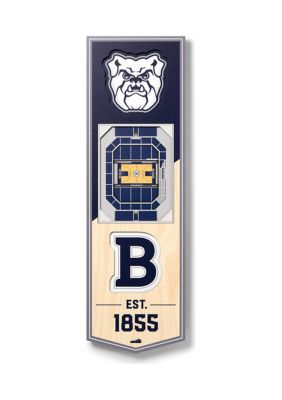 Butler University Bulldogs YouTheFan NCAA Butler Bulldogs 3D Stadium 6x19 Banner - Hinkle Fieldhouse